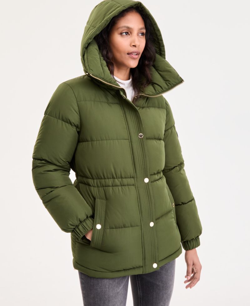 Women's Hooded Anorak Puffer Coat