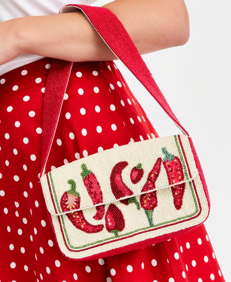 Hand Beaded Shoulder Bag