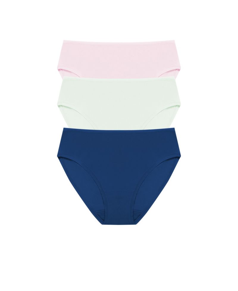 Women's Bliss Bare Cotton Hipster 3 Pack
