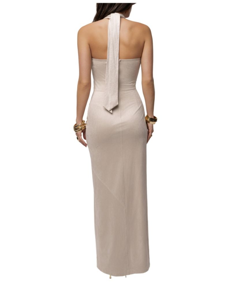 Women's Charlotte Halter Sleeveless Maxi Dress
