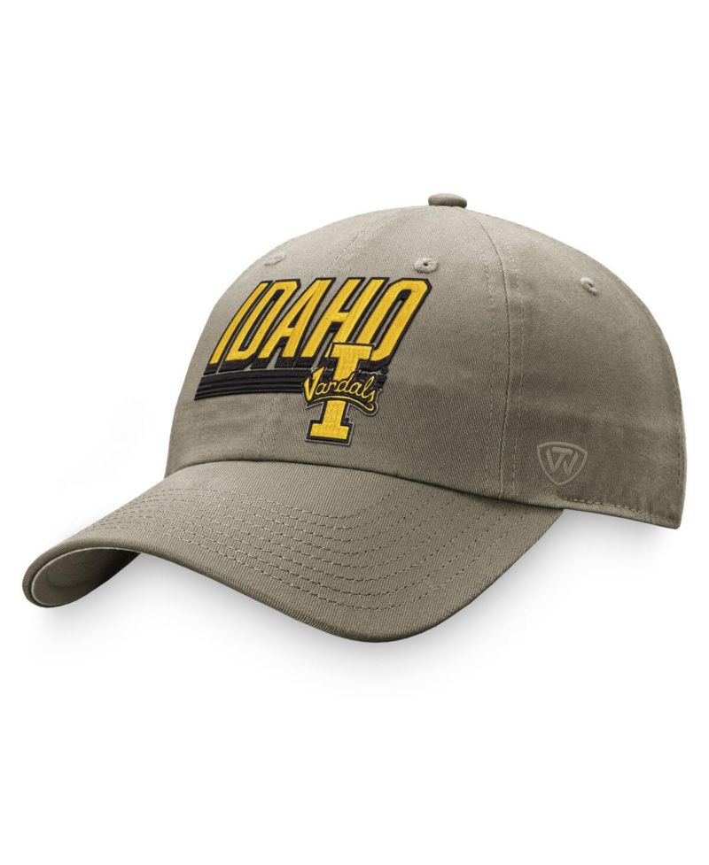 Men's Khaki Idaho Vandals Slice Adjustable Hat