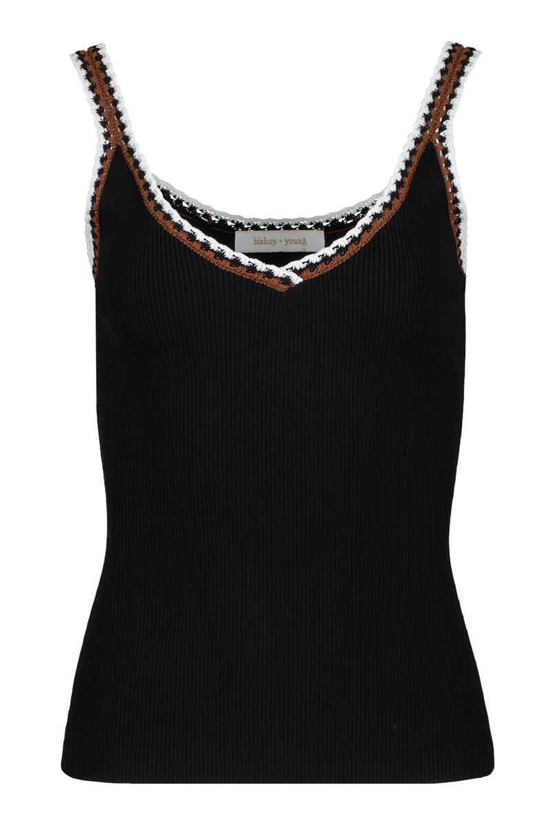 Women's Bishop + Young Charlize Crochet Detail Tank
