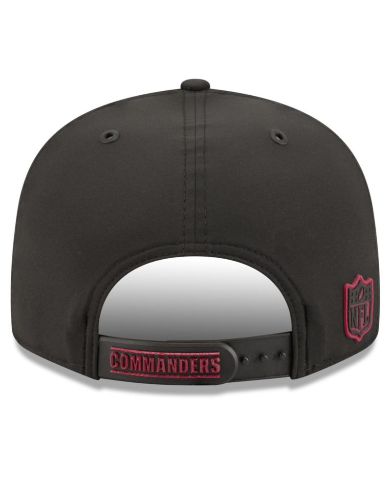 Men's Black Washington Commanders 2026 Sideline 9FIFTY Snapback Hat