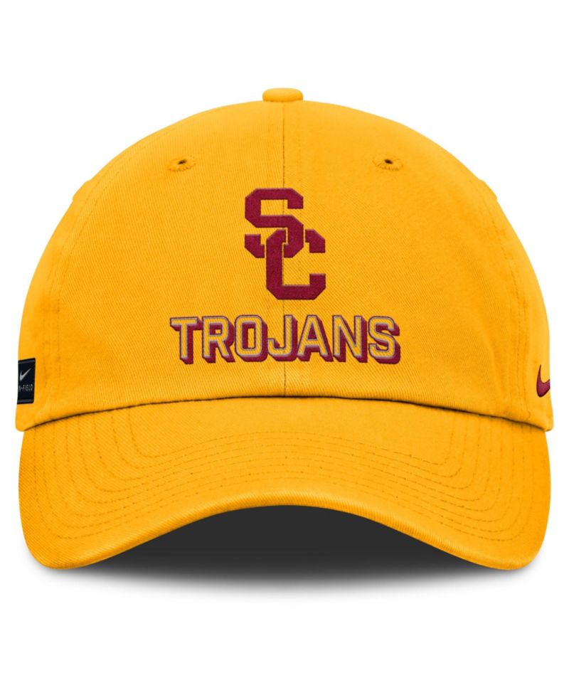 Men's Gold USC Trojans 2025 On-Field Club Adjustable Hat