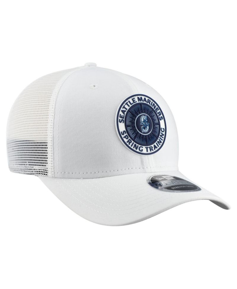 Men's White Seattle Mariners 2026 Spring Training Fan Pack 9SEVENTY Adjustable Trucker Hat