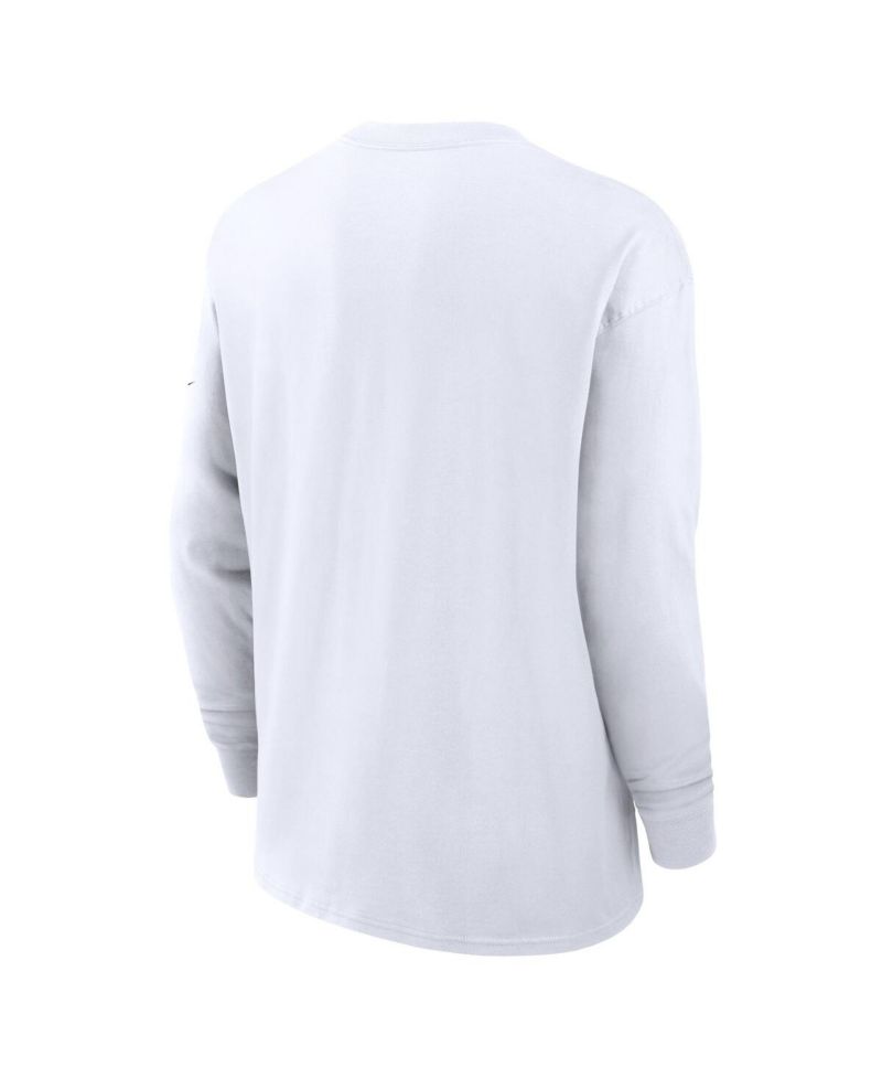 Men's White Michigan State Spartans Legacy Max90 Pocket Long Sleeve T-Shirt