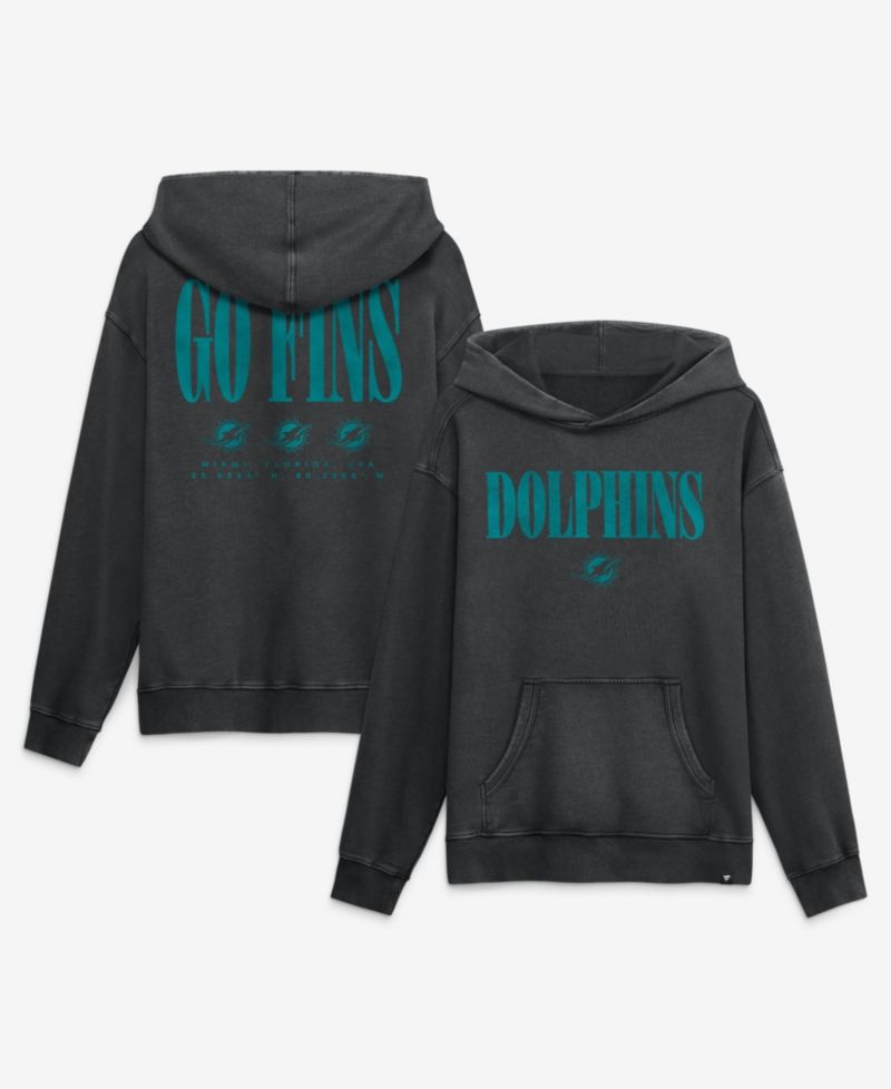 Men's Miami Dolphins Intense Rivalry French Terry Relaxed Fit Hoodie