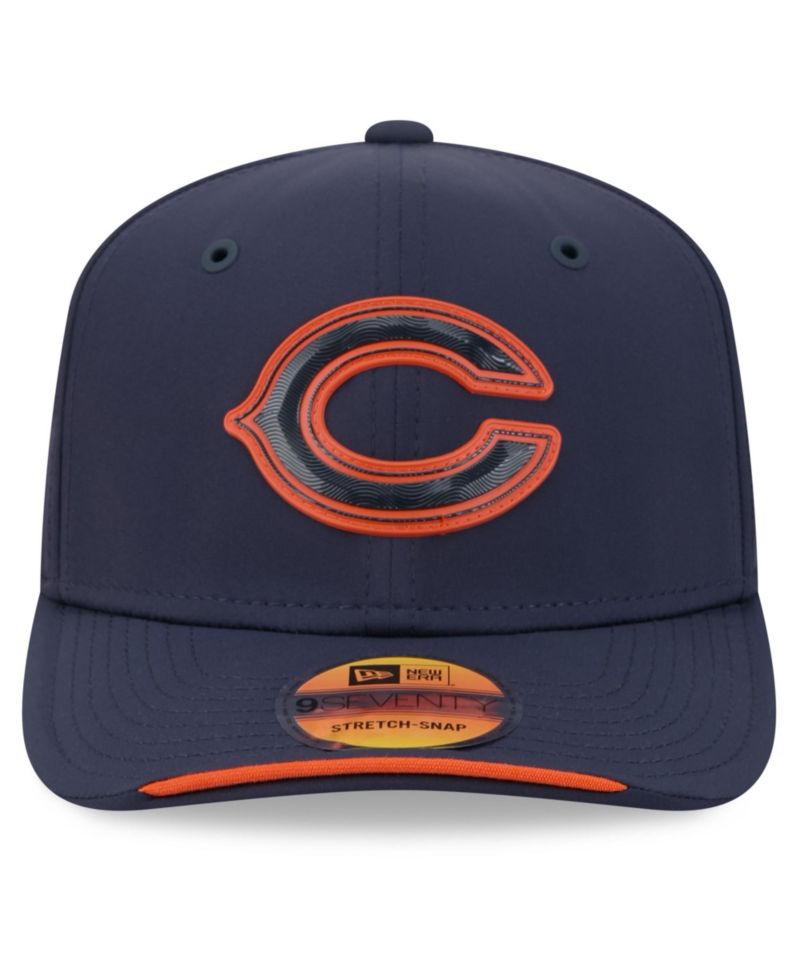 Men's Navy Chicago Bears 2026 Sideline 9SEVENTY Adjustable Hat