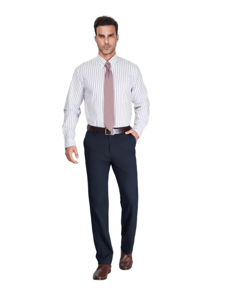 Men's Regular-Fit Harry Stripe Dress Shirt