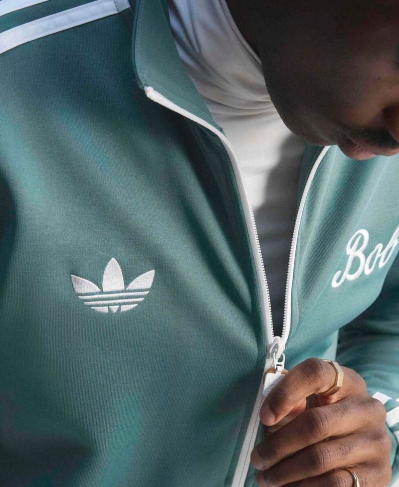 Men's Green Jamaica National Team Bob Marley Originals Full-Zip Track Jacket