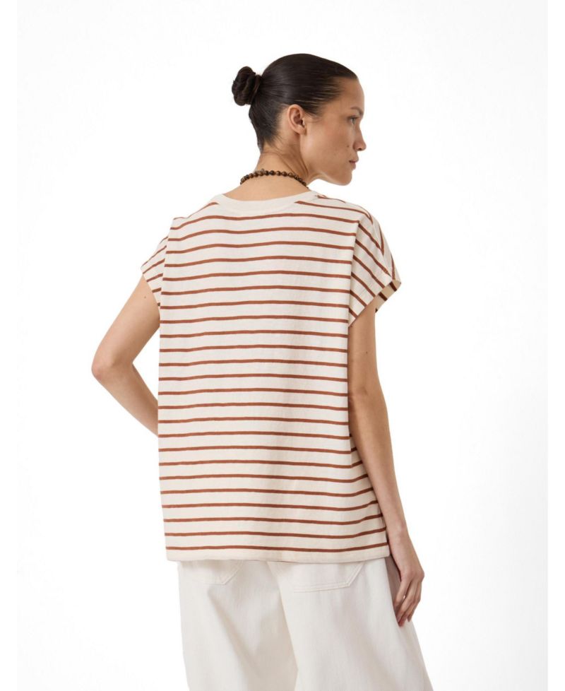 Women's Petra Striped Relaxed-Fit T-Shirt