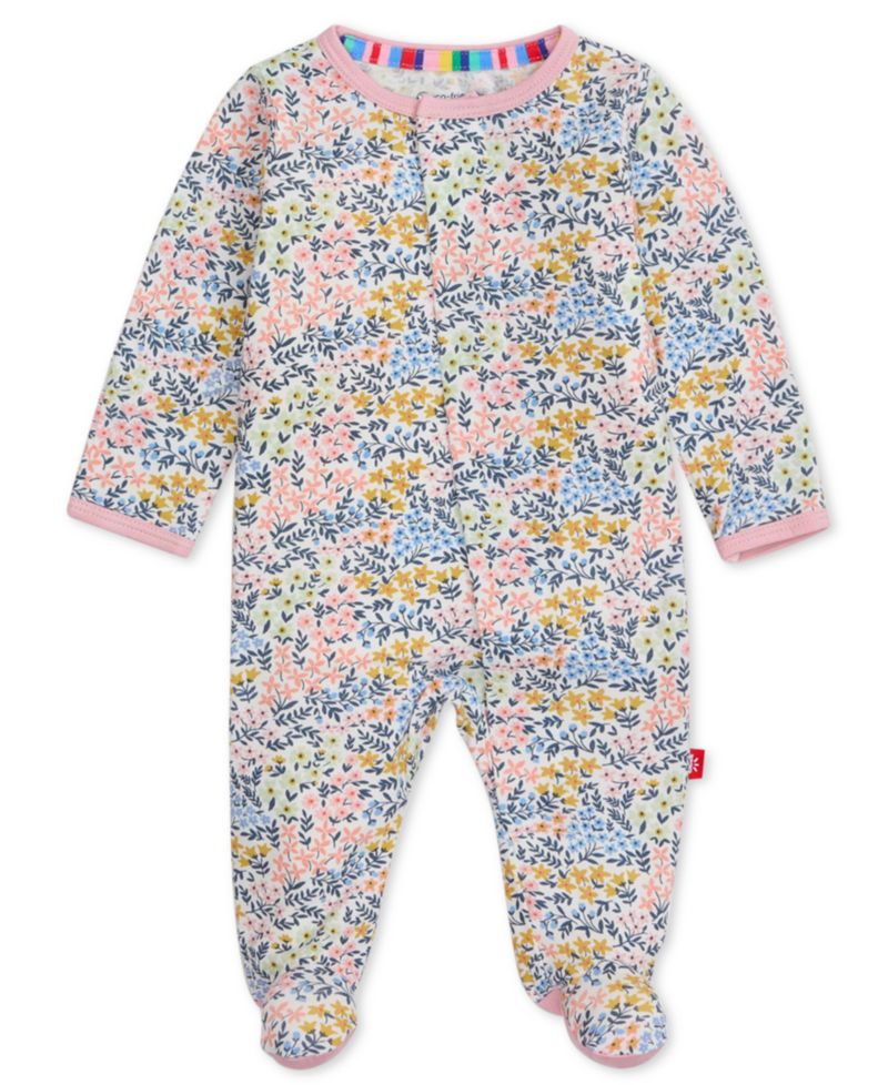 Baby Girls' Chelsea Ruffle Footie Long-Sleeve Coverall