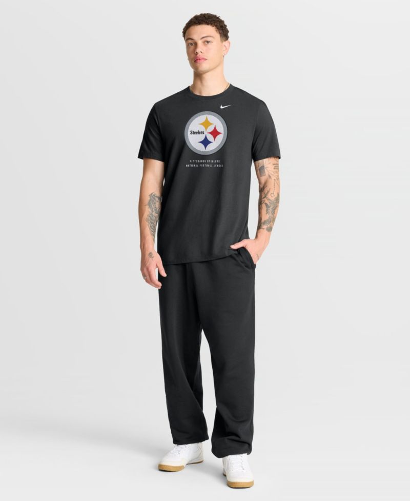 Men's Pittsburgh Steelers Crewneck Cotton T-Shirt