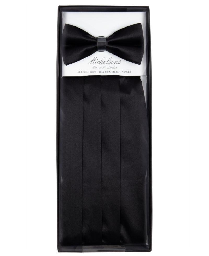 Bow Tie & Cummerbund Set