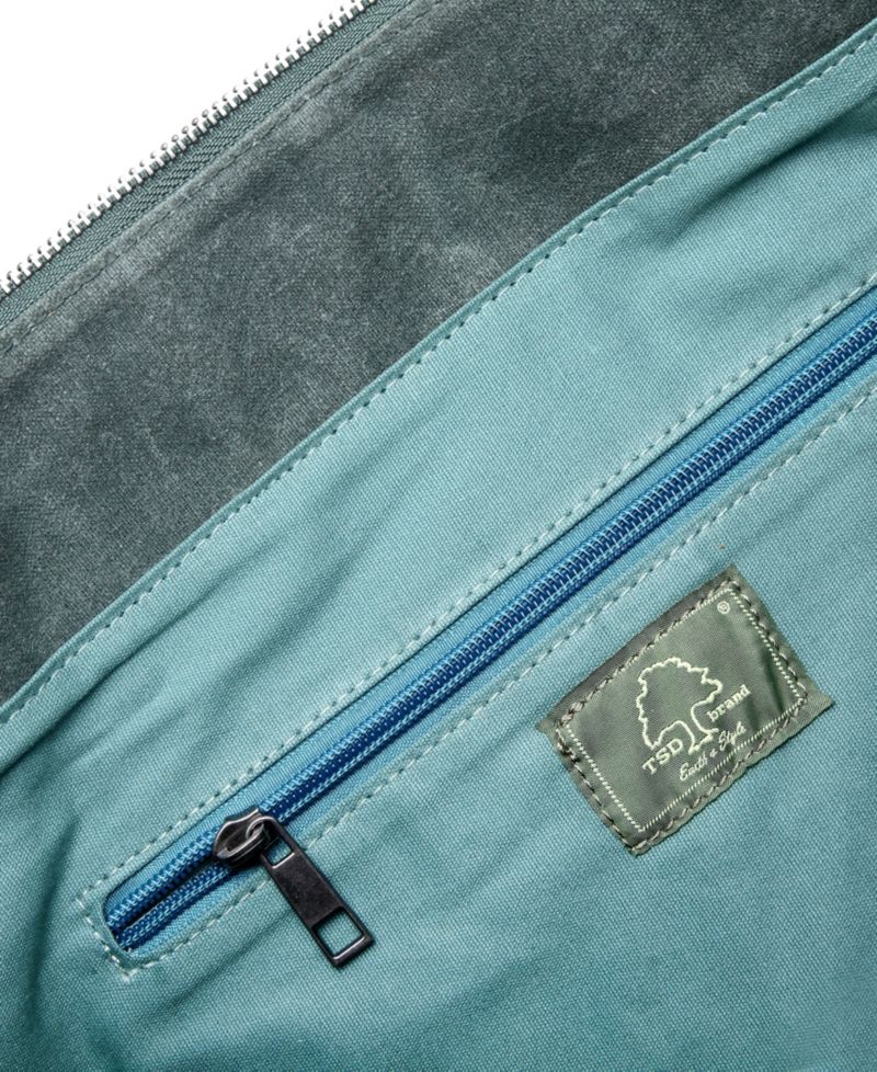 Stone Creek Waxed Canvas Tote Bag