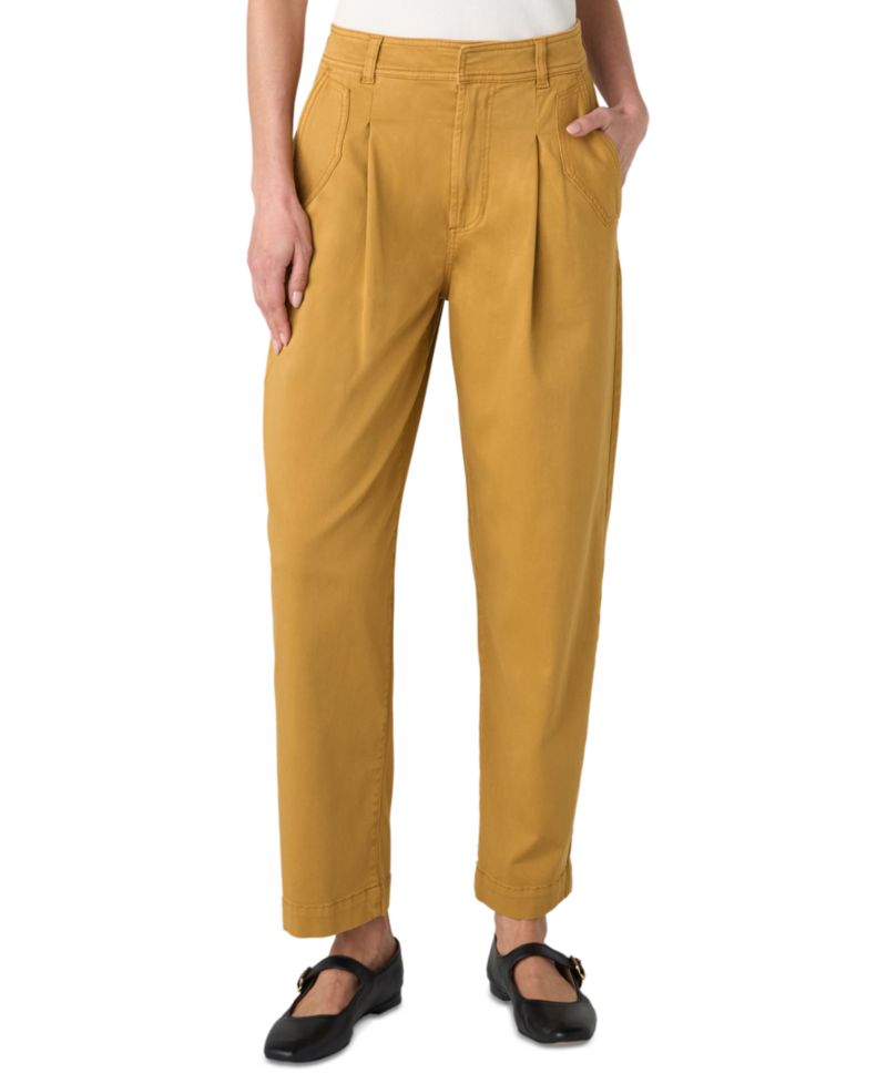 Women's High-Rise Pleated Trouser