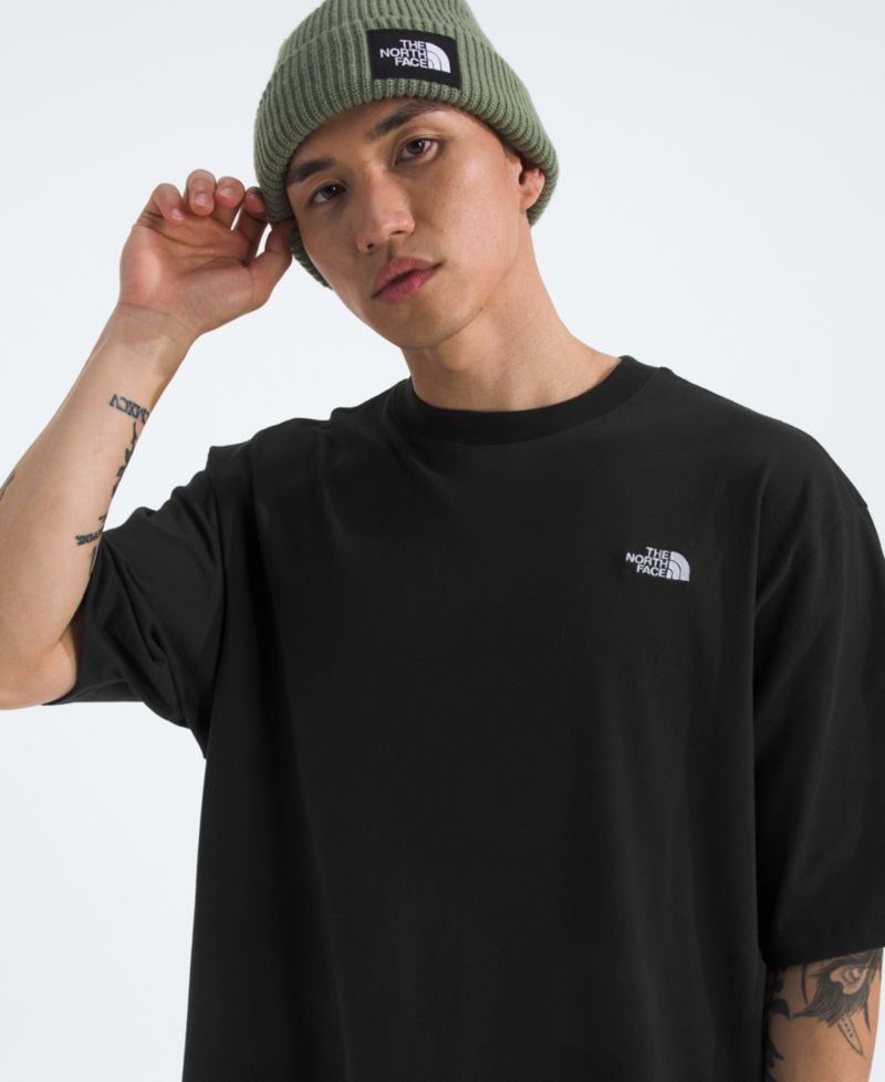 Men's Essential Simple Dome Oversized Short-Sleeve T-Shirt