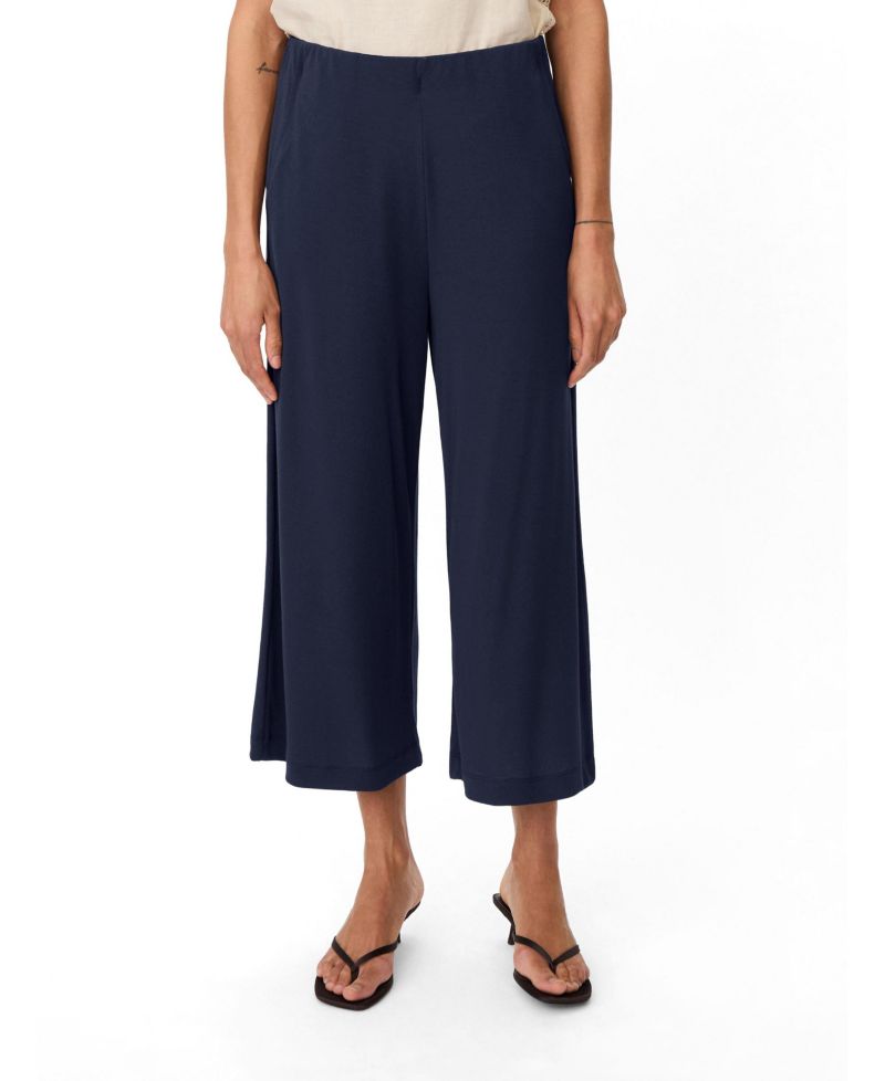 Women's Mapryvora Wide-Leg Cropped High-Rise Trouser