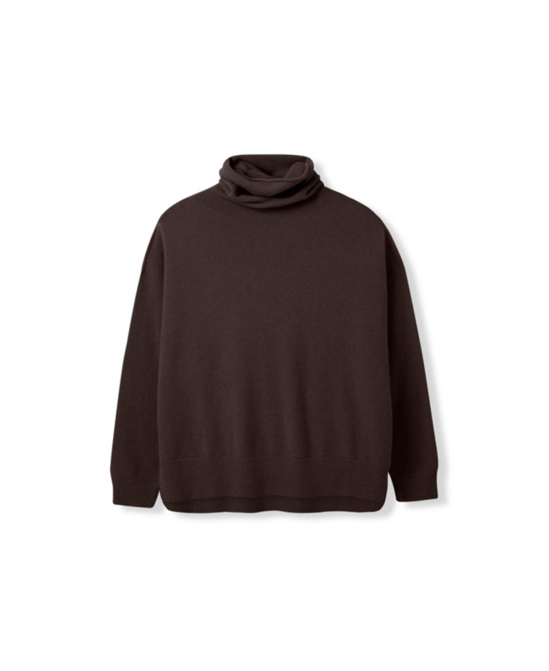 Women's Oversized Slouchy Roll Neck Jumper