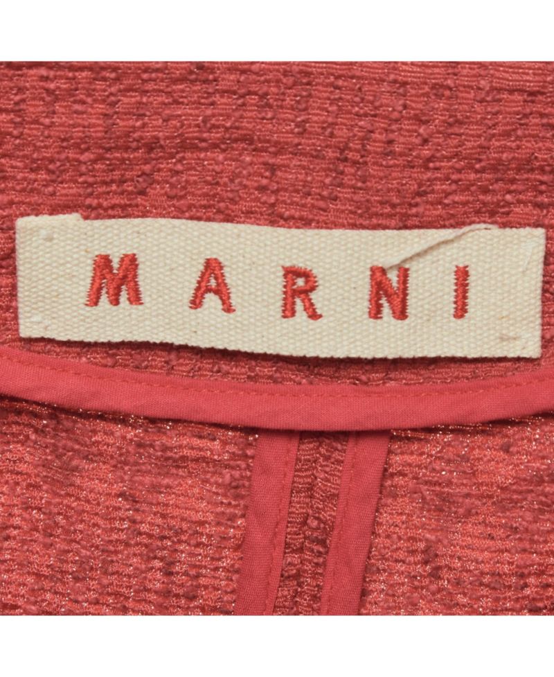 Marni Women's Tweed Fringe-Trim Jacket