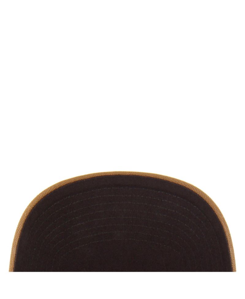 Men's Brown Carolina Hurricanes Clean Up Adjustable Hat