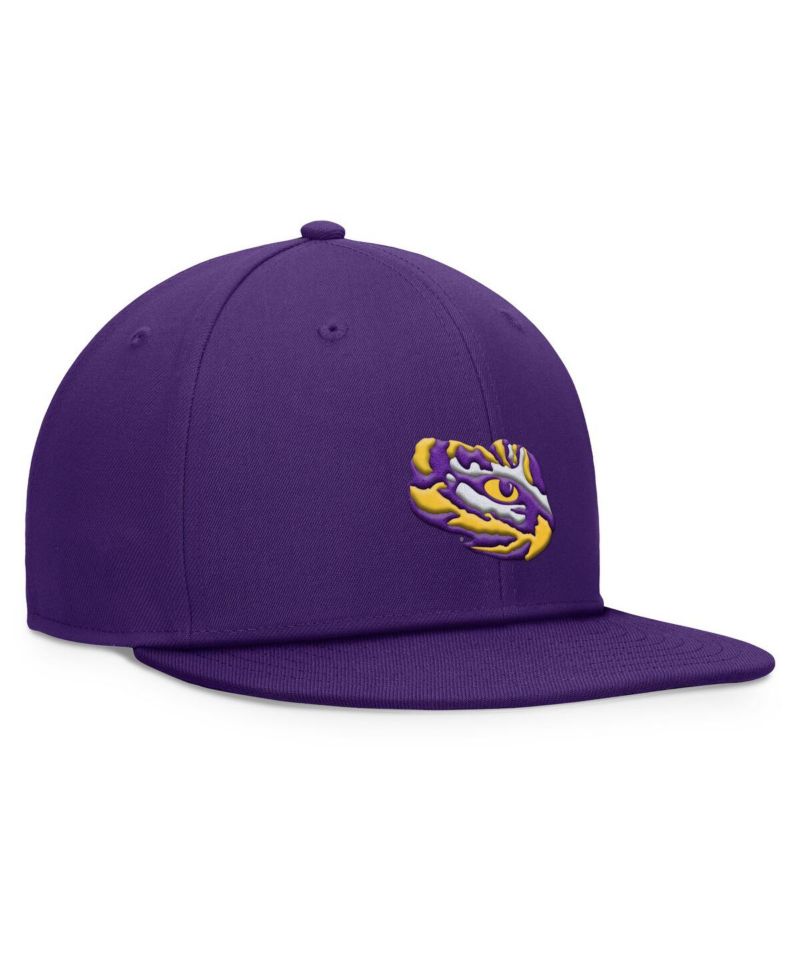 Men's Purple LSU Tigers Fundamental Snapback Hat