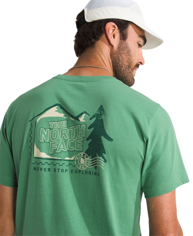 Men's Mountain Stamps Short-Sleeve T-Shirt