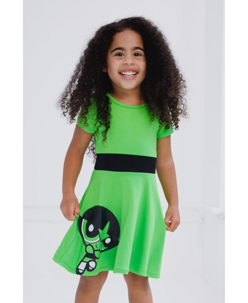 Girls The Powerpuff The Powerpuff Cosplay Dress to (2T - 14-16
