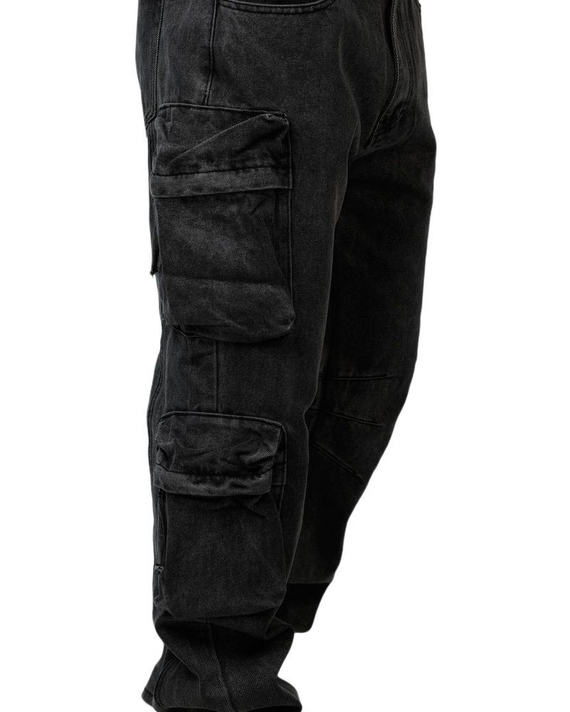 Men's Loiter V709 Wide Bellow Cargo Denim.