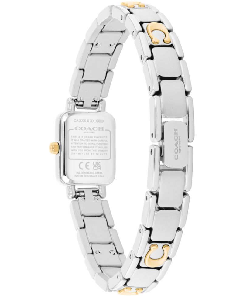 Women's Mara Two Tone Stainless Steel Bracelet Watch, 15.5mm
