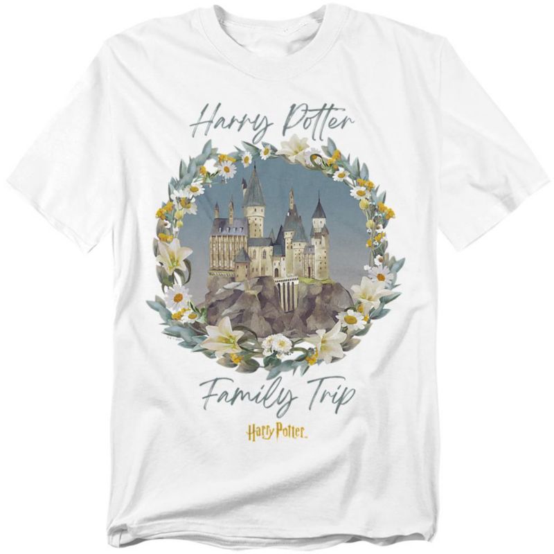 Men's Hogwarts Family Trip Watercolor T-Shirt