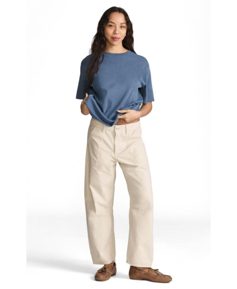 Women's Vinnie High Rise Barrel Cargo Jeans