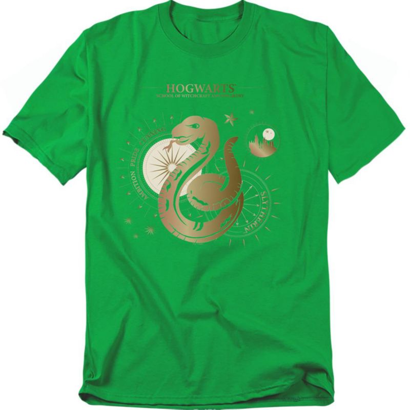Men's Ambition, Pride, Cunning, Slytherin T Shirt