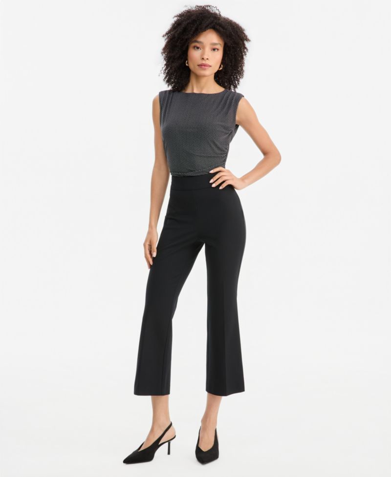 Women's INCredible Stretch Pull-On Cropped Bootcut Pants