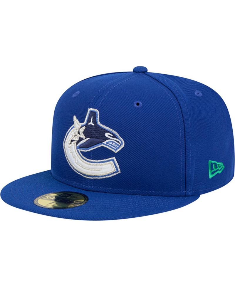 Men's Blue Vancouver Canucks Core 59FIFTY Fitted Hat