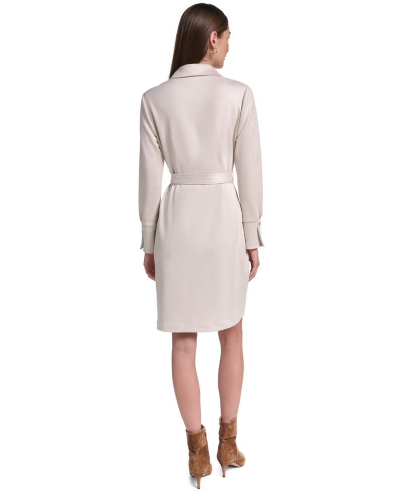 Women's Midi Shirt Dress
