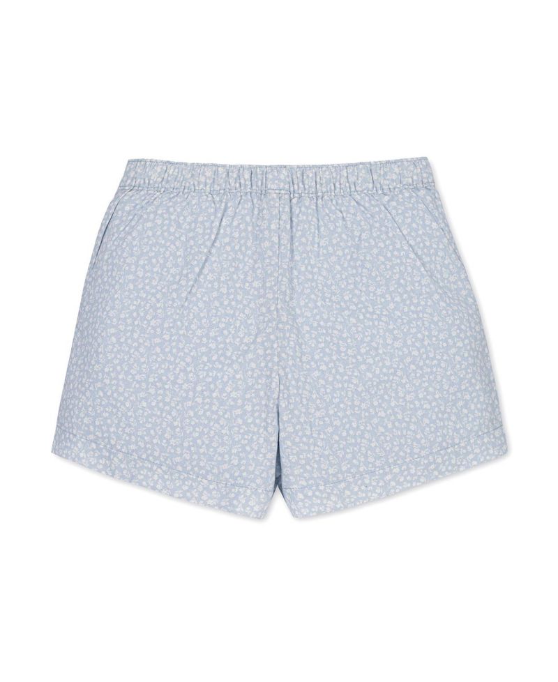 Little Girls Hope and Henry Organic Seersucker Pull-On Short