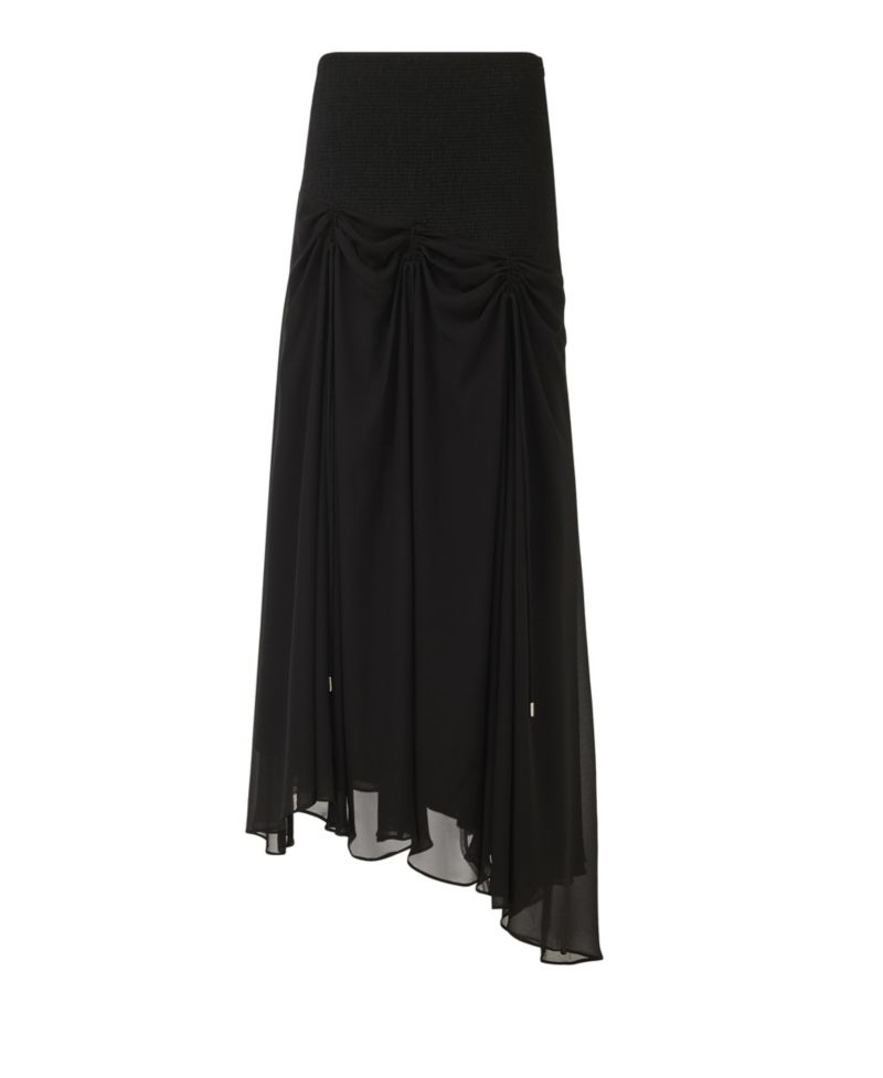 Women's Smocked Waist Skirt