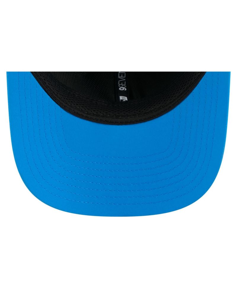 Men's Blue Detroit Lions 2026 Sideline Throwback 9SEVENTY Adjustable Hat