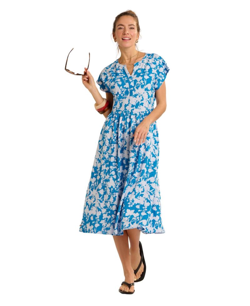 Women's Ranieli Floral Print Midi Dress