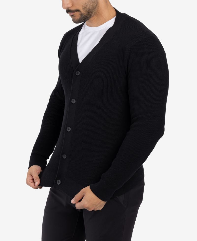 Big & Tall Cotton Cardigan Sweater