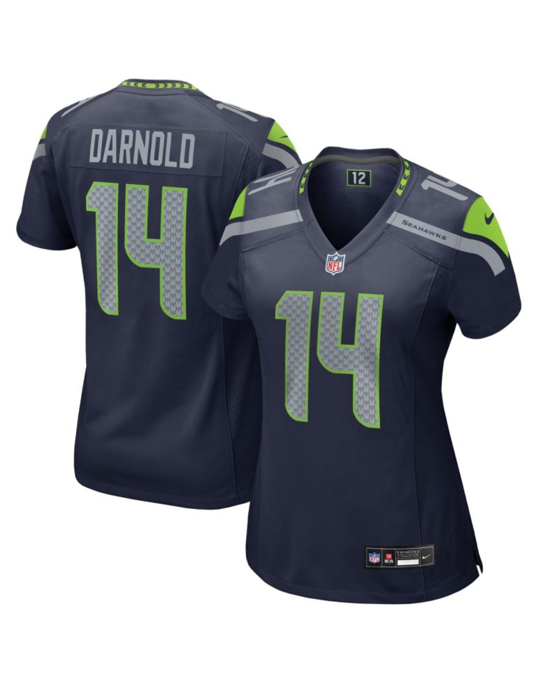 Women's Sam Darnold College Navy Seattle Seahawks Team Game Jersey
