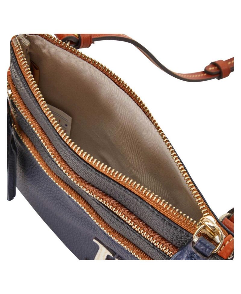 Kansas City Royals Infield Triple Zip Crossbody Purse
