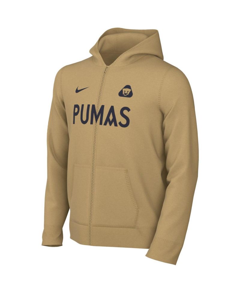 Big Boys and Girls Gold Pumas 2025/26 Club Full-Zip Jacket