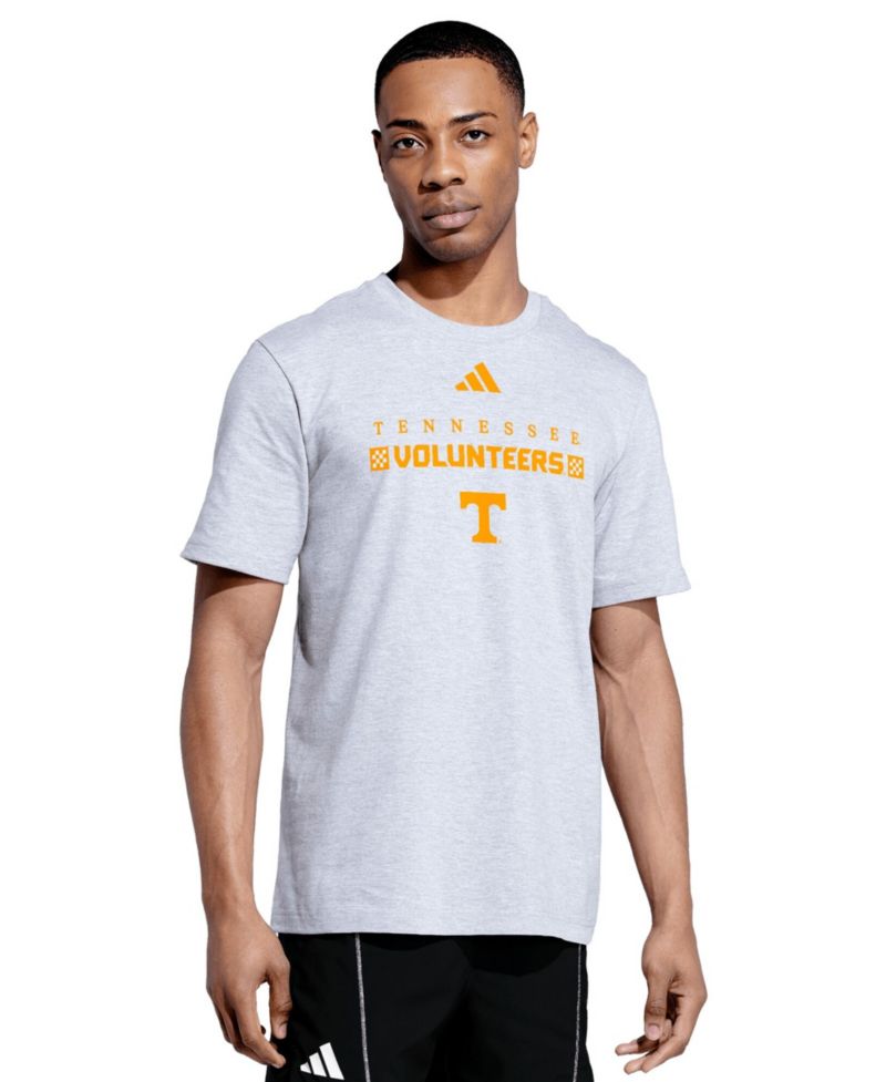 Men's Gray Tennessee Volunteers Checkered Fresh T-Shirt