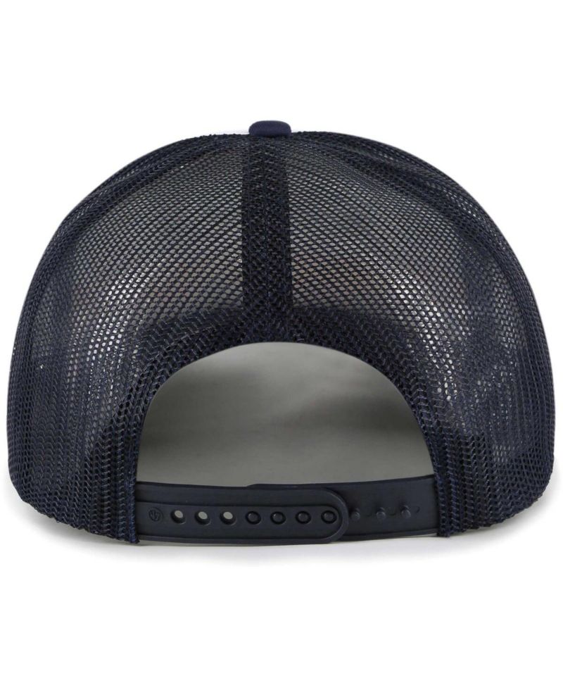 47 Brand Men's Navy Boston Red Sox Lift Off Foam Front Mesh Trucker Adjustable Hat