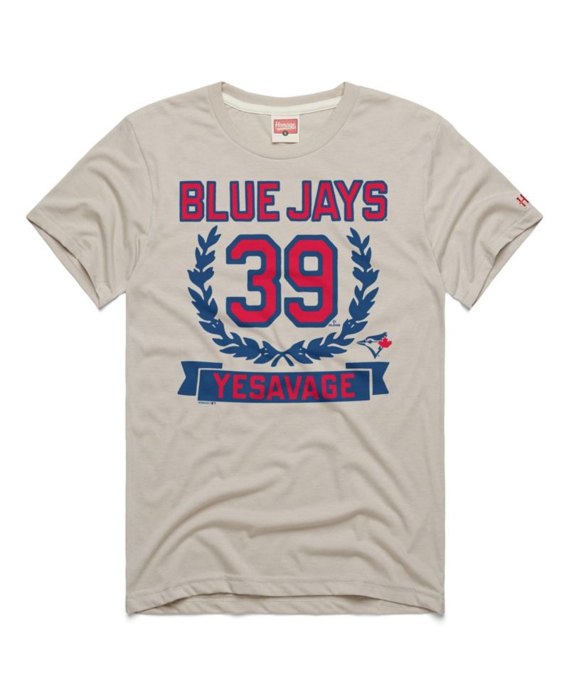 Men's Toronto Blue Jays Trey Yesavage Wreath Rookie Graphic Tri-Blend T-Shirt
