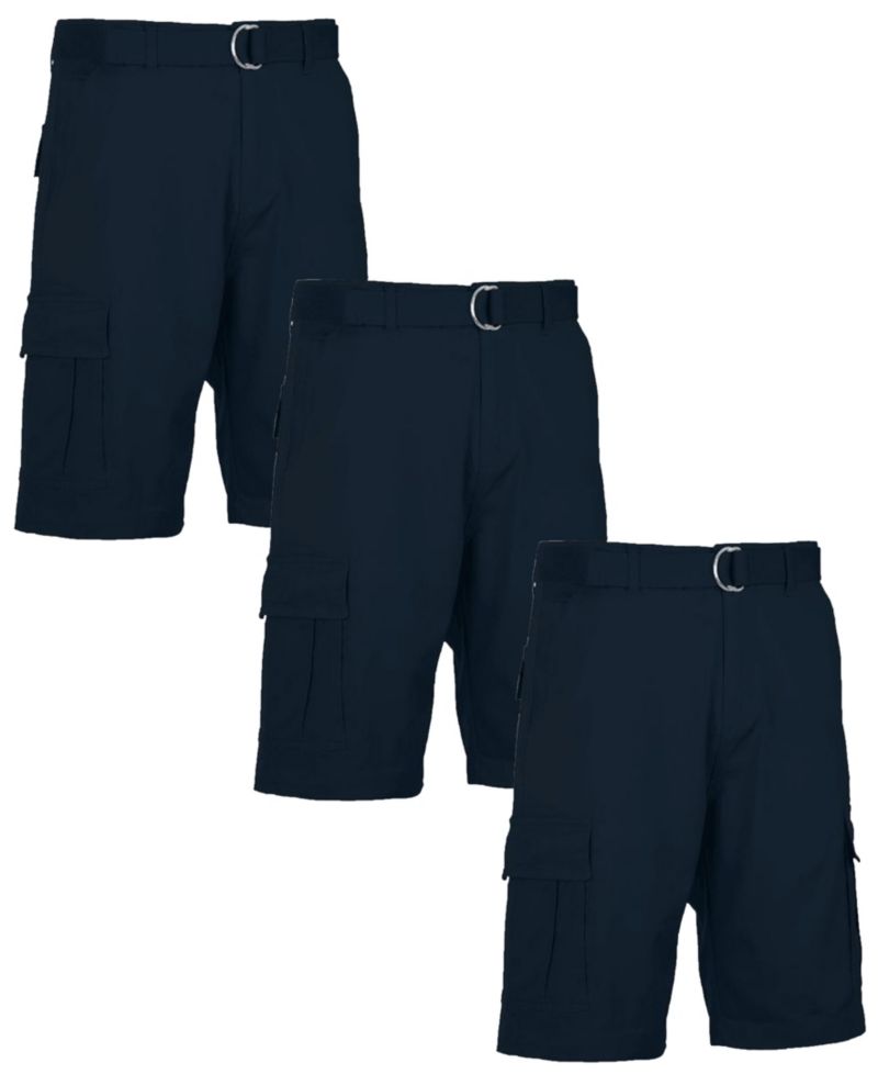 Men's 3-Pack Flex Stretch Cargo Shorts