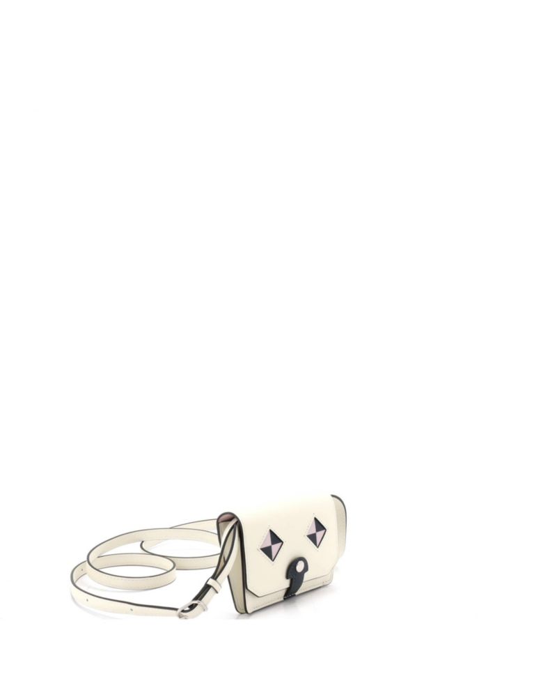 Chien Card Holder with Strap Swift and Chevre Mysore