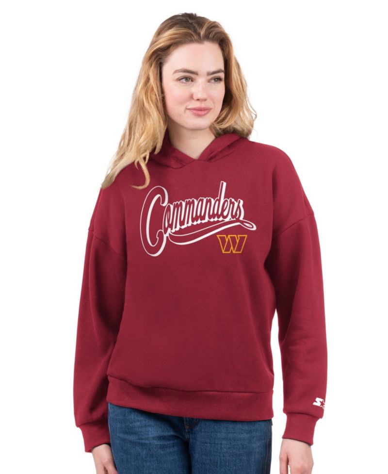 Women's Gold/Burgundy Washington Commanders Hoodie & T-Shirt Combo Pack